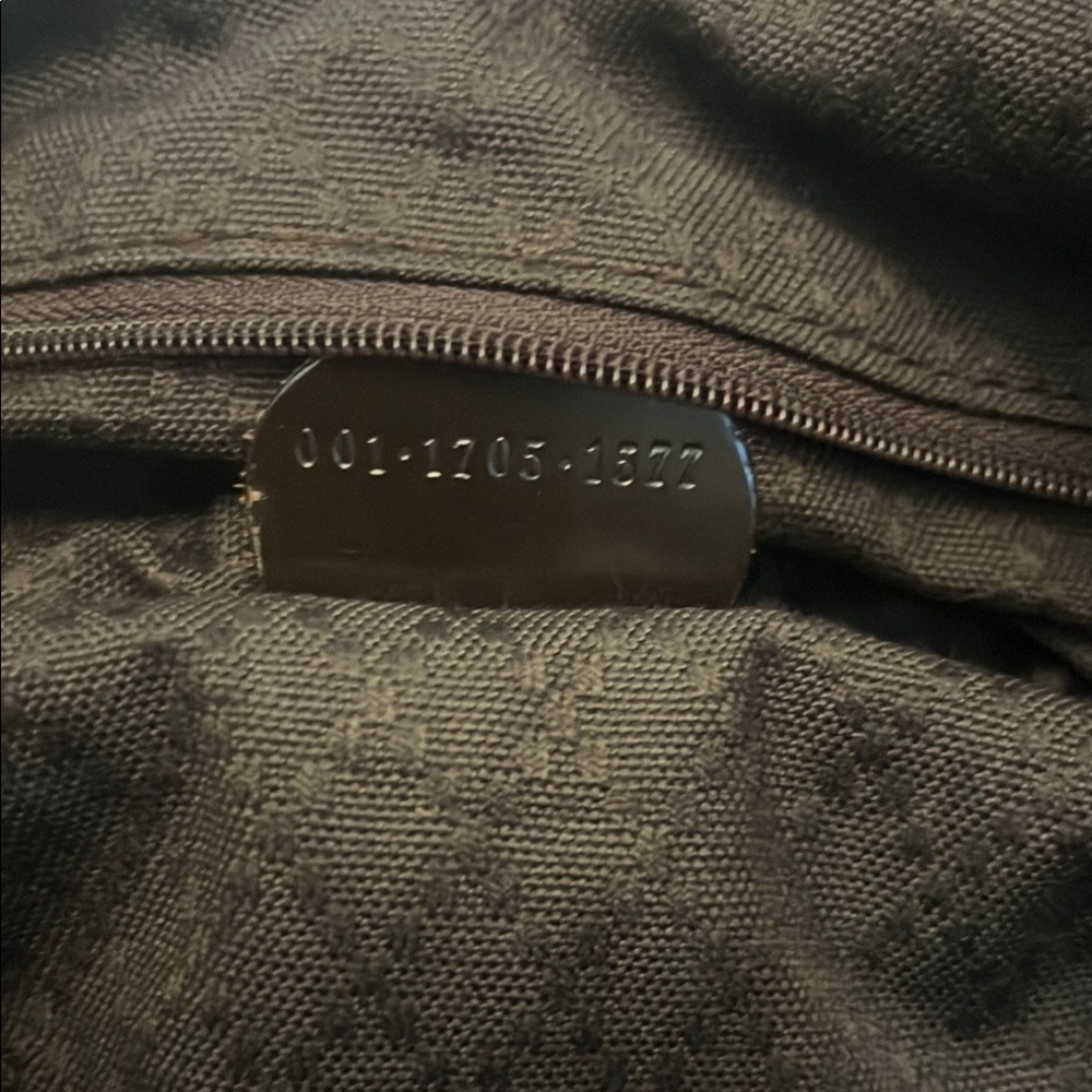 Gucci bamboo black nylon tote/hand bag - Picture 11 of 14